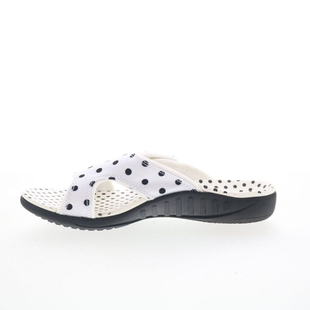 Spenco Womens Kholo Dot White Shoes (NWT) - Picture 5 of 7